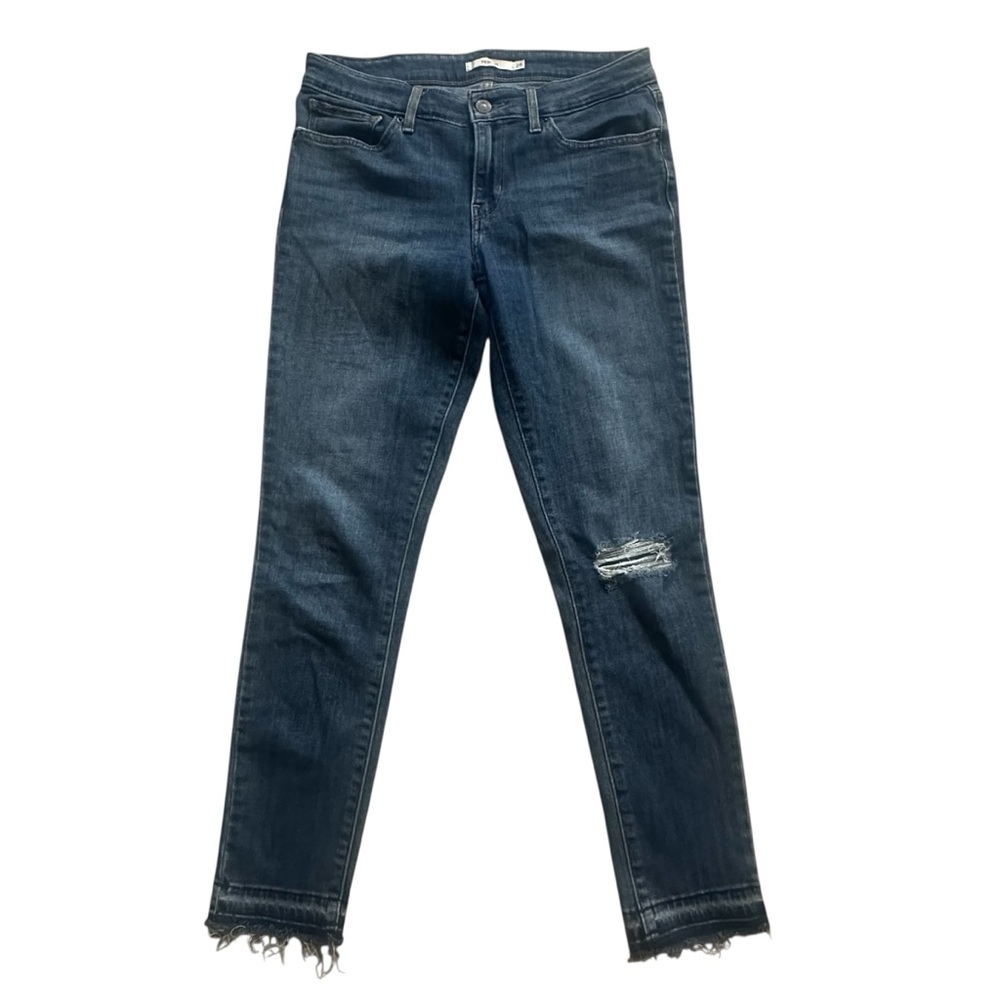Levi’s 711 Skinny Jeans Blue Women’s Size 28 Excellent Used Condition